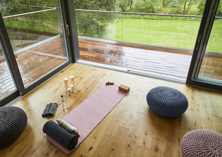 garden yoga studio