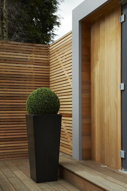 Cuberno garden room fascia detail