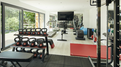 Garden room gym